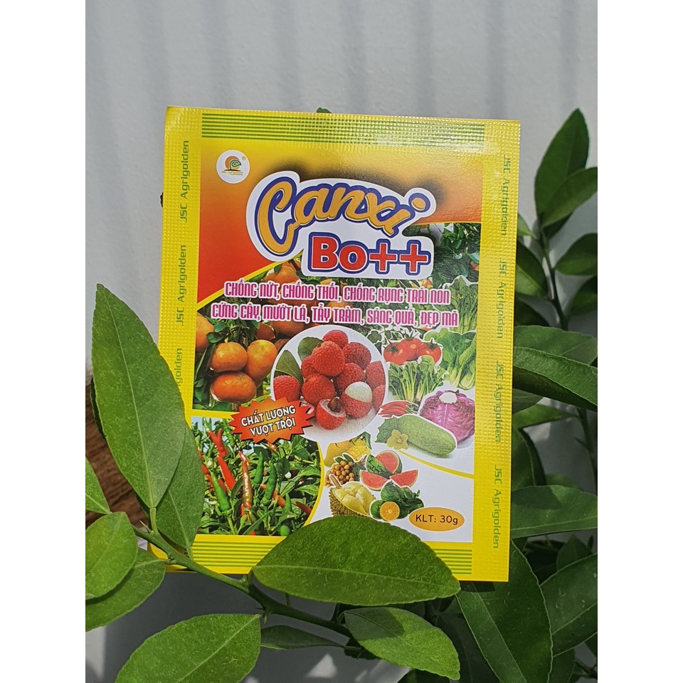PHÂN BÓN CANXI BO ⚡️ GÓI NHỎ GIÁ TỐT, TIỆN LỢI⚡️ chống nứt, chống thối, chống rụng trái non, cứng cây, to quả, sáng mã 2