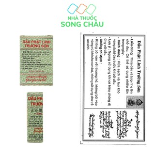 Dầu gió Phật Linh Trường Sơn