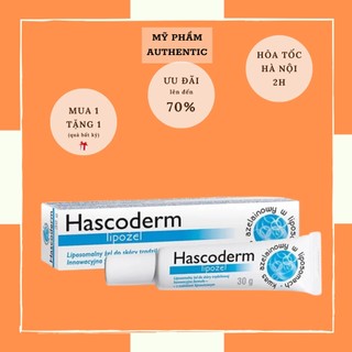 Kem chấm mụn HASCODERM giúp giảm mụn, giảm thâm & hiệu quả với mụn đầu đen tuýp 30g