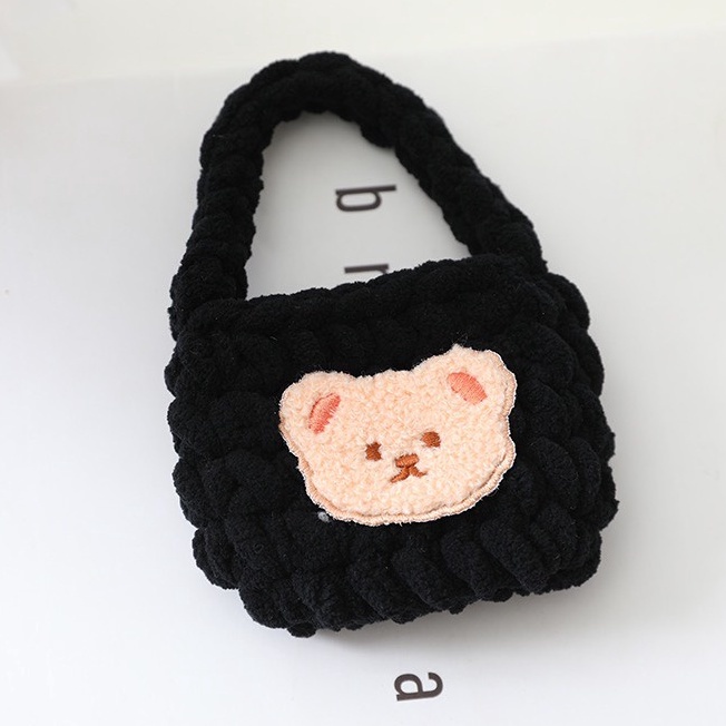 Túi xách nữ túi đeo chéo túi len mini handmade đi chơi cute