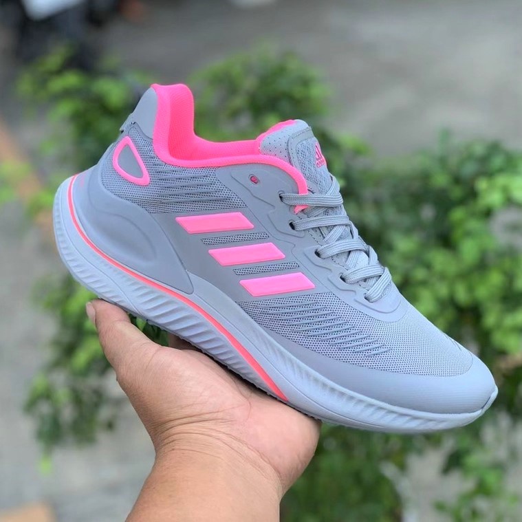 Giày Sneaker Thể Thao Nữ Adidas Alphamagma 2022 Xám Hồng