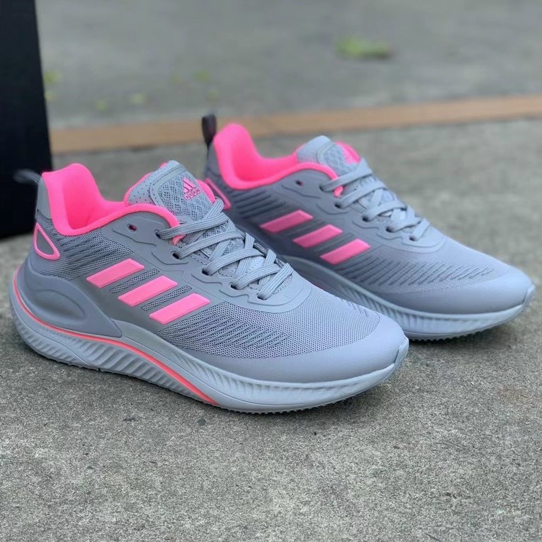 Giày Sneaker Thể Thao Nữ Adidas Alphamagma 2022 Xám Hồng