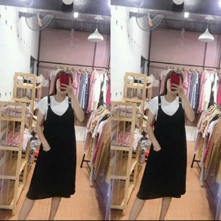 ĐẦM BẦU, VÁY BẦU CÔNG SỞ MÙA HÈ yếm bầu không kèm áo