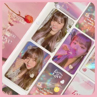   IN THEO YÊU CẦU  Set 10 Card Bo Góc Hai Mặt Ảnh Kpop Cá Nhân Làm Quà Tặng 