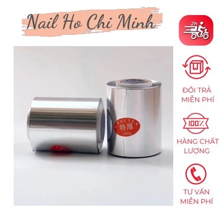 [HCM]Cuộn giấy bạc ủ phá móng 500gr - Giấy bạc ủ phá gel/bột chuyên dụng