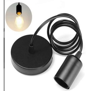 Dây đui đèn thả trơn - dây đui nắp dùng cho đèn thả, đèn mây tre đan 1m - 1,5m - 2m
