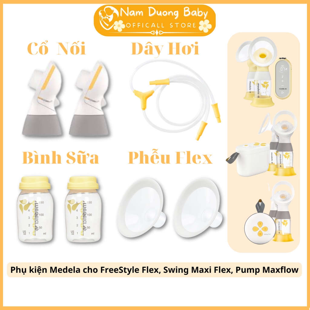 Phụ kiện máy hút sữa Medela Freestyle Flex, Swing Flex