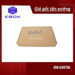 30x20x5 Nắp gài Hộp carton đóng hàng