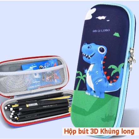 Hộp Bút 3D khủng long siêu bền