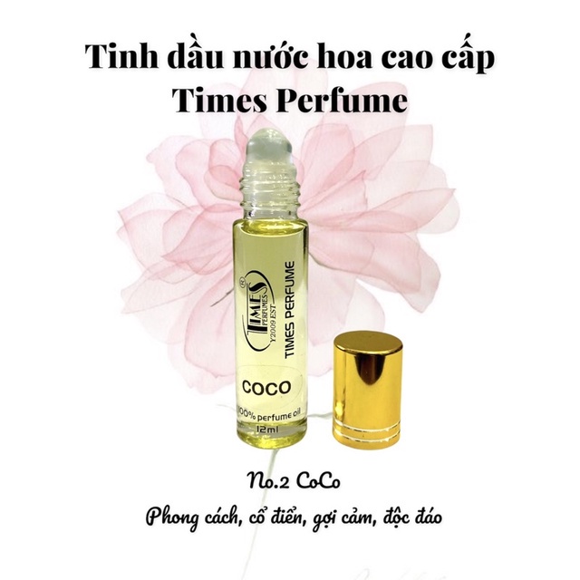 Tinh dầu nước hoa cao cấp Times Perfume Thái Lan 12ml