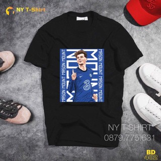 [Freeship] Áo Thun In Hình Mason Mount Mã BD402 - Áo In Hình Cầu Thủ Bóng Đá Cotton 100%