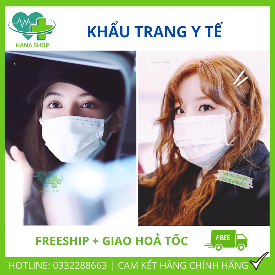 [Set 50 Cái] Khẩu Trang Y Tế Thái Lan Mask 4 Lớp Dày Dặn, Hàng Cao Cấp Chính Hãng Có Logo Kiểm Định Chất Lượng