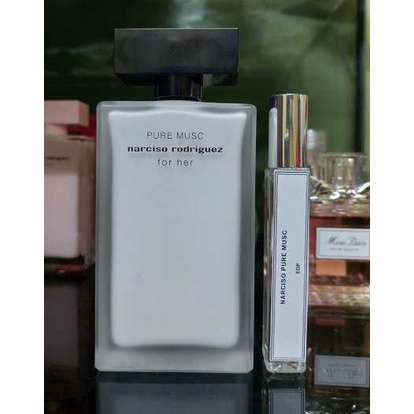 Nước hoa nữ Narciso Rodriguez For Her Pure Musc (Nar Trắng) chiết 10ml nước hoa quyến rũ cuốn hút- Babycat Store | BigBuy360 - bigbuy360.vn