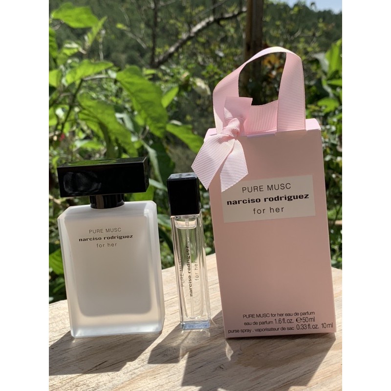 Nước hoa nữ Narciso Rodriguez For Her Pure Musc (Nar Trắng) chiết 10ml nước hoa quyến rũ cuốn hút- Babycat Store | BigBuy360 - bigbuy360.vn