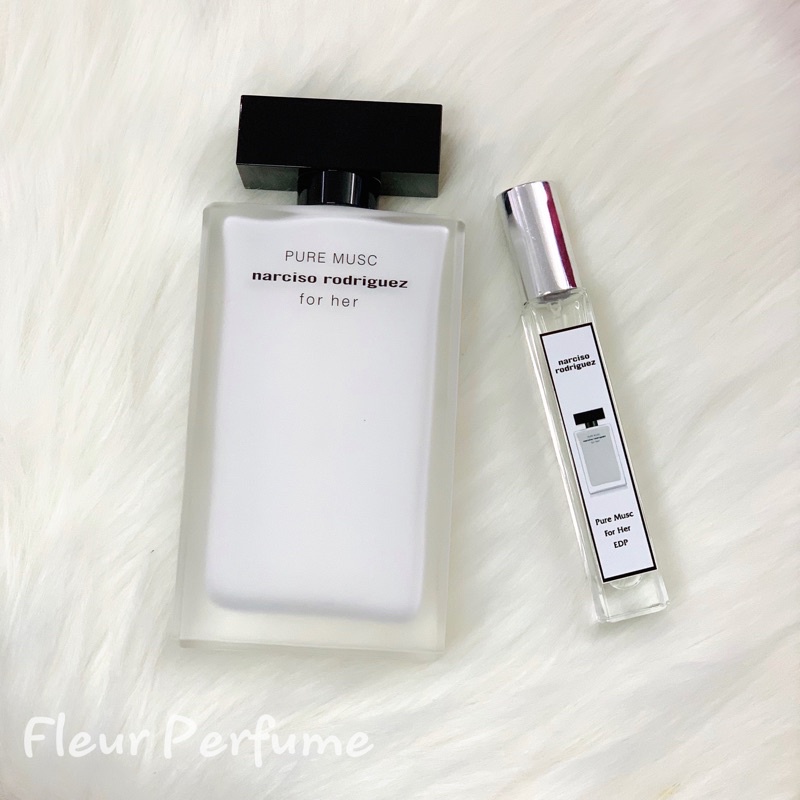 Nước hoa nữ Narciso Rodriguez For Her Pure Musc (Nar Trắng) chiết 10ml nước hoa quyến rũ cuốn hút- Babycat Store | BigBuy360 - bigbuy360.vn