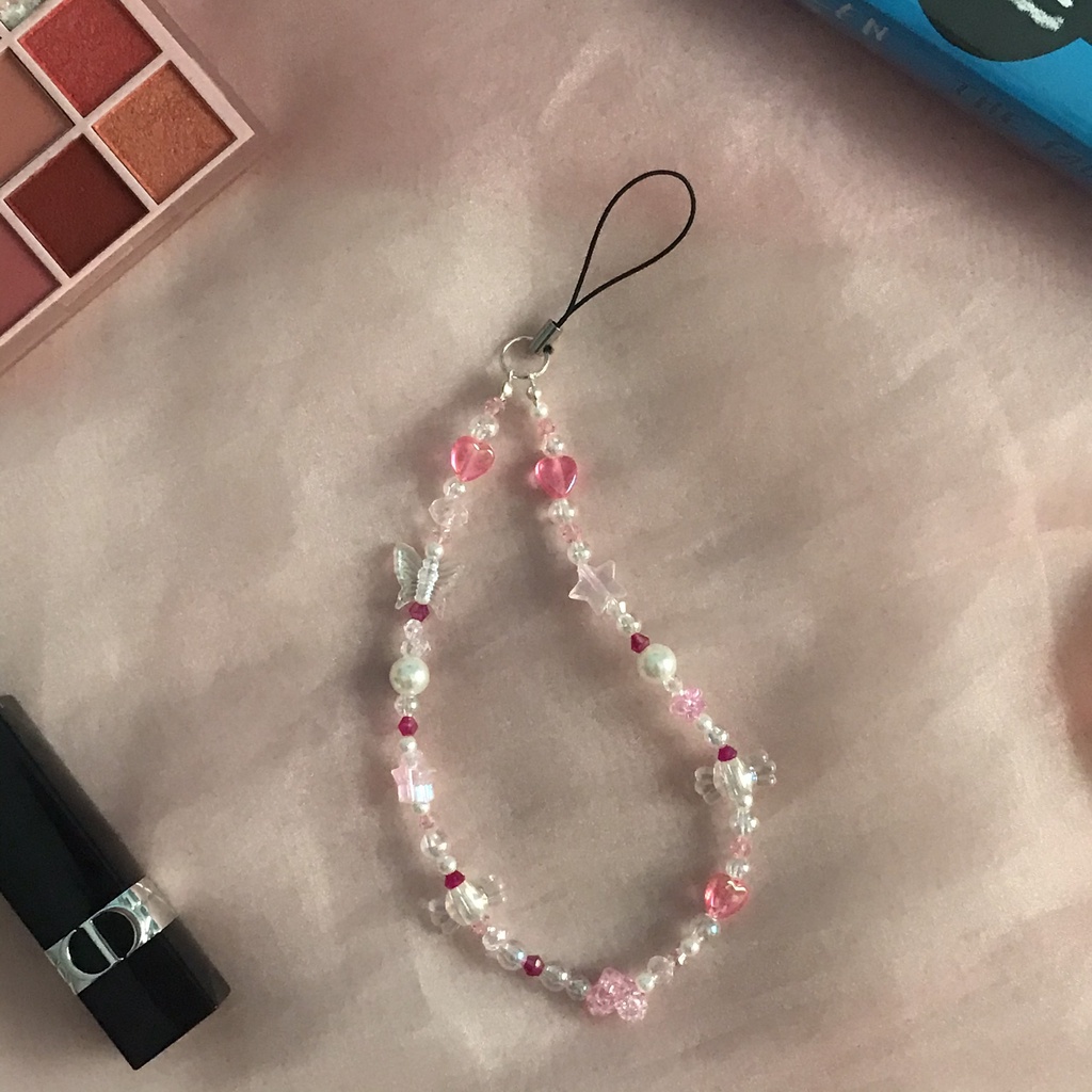 ~Jolie phone strap~ Dây đeo điện thoại handmade by Augenstern