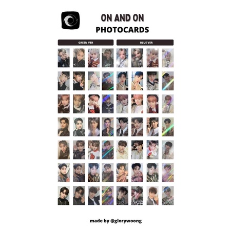 Card album On&On Tempest Eunchan