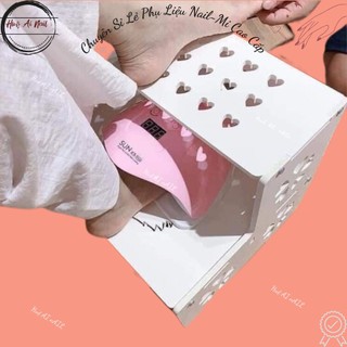 Kệ để chân và để máy hơ làm nail chuyên dụng