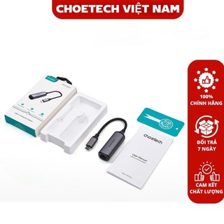 Hub chuyển từ type c sang rj45 2.5gbps choetech hub-r02