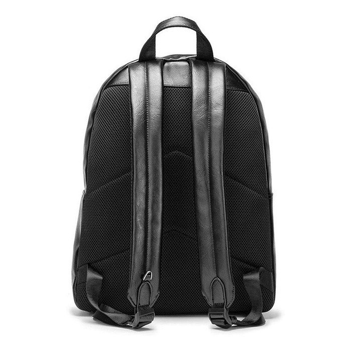 Balo da thời trang nam nữ da PU cao cấp chống thấm nước cặp đi học đi chơi ulzzang balo đựng laptop 15.6 in