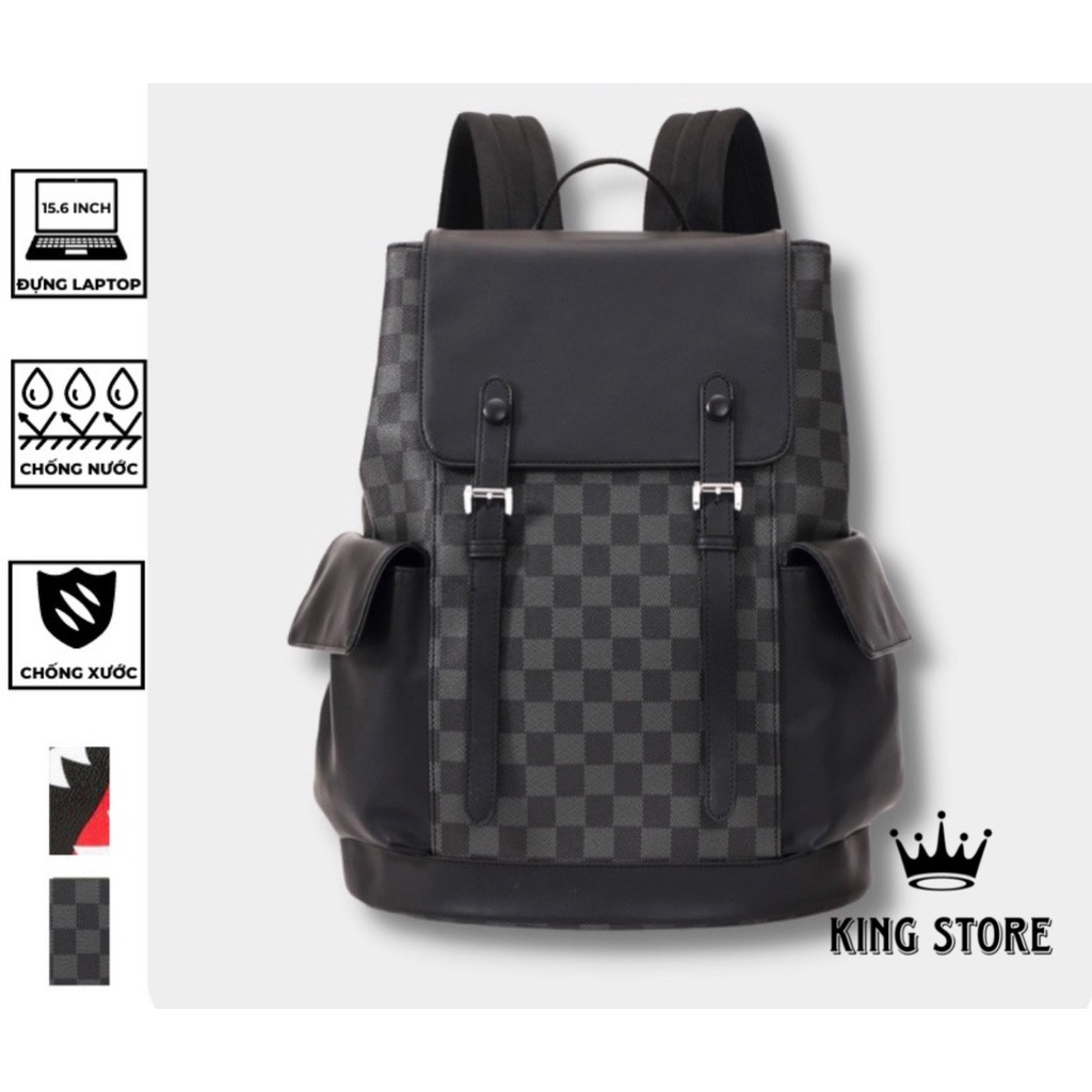Balo nam nữ thời trang da cao cấp ulzzang phong cách unisex hàn quốc đựng laptop