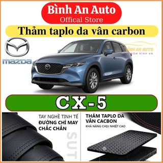 Thảm phủ Taplo MAZDA CX5 da vân carbon 3 lớp chống nóng ô tô hiệu quả