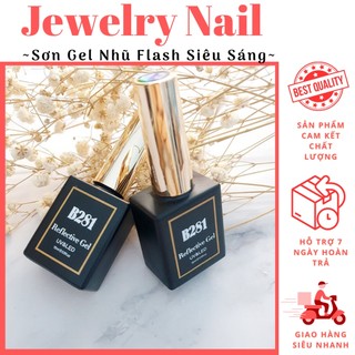 Sơn gel kim tuyến sơn nhũ flash siêu sáng siêu đẹp B281 chính hãng