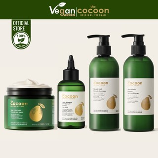 Nước dưỡng tóc tinh dầu bưởi Cocoon 140ml giúp tóc chắc khỏe hết gãy rụng - Thuần Chay Vegan Garden
