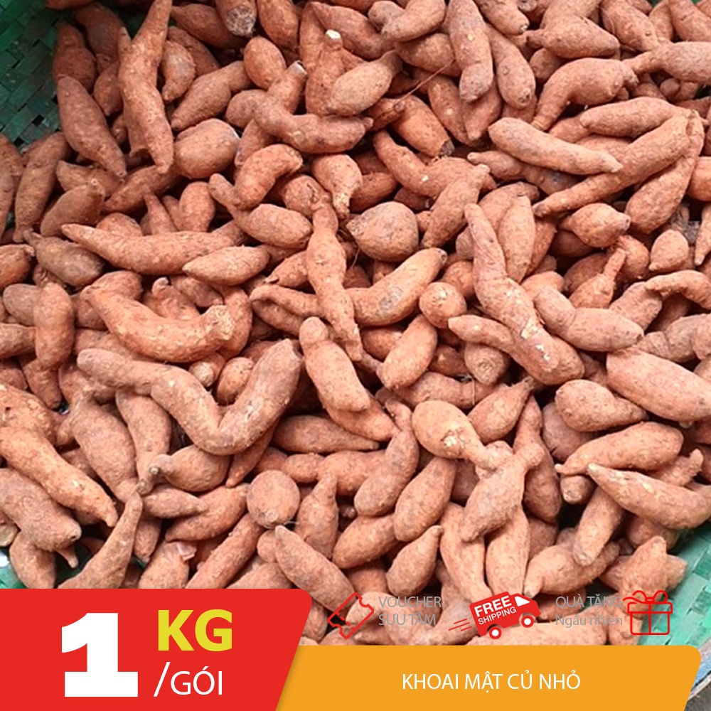 1KG Khoai lang Mật ruột vàng củ nhỏ