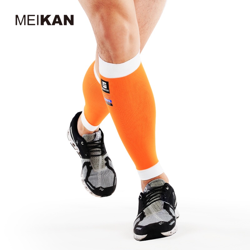 Bó calf, bó ống chân thể thao chạy bộ, chạy trail nam nữ MEIKAN