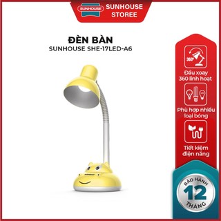 Đèn bàn / đèn học chống cận sunhouse she-16led-a6 - chính hãng bh 12 tháng