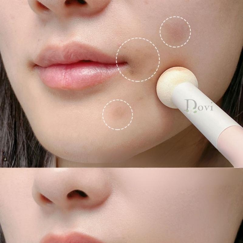 Cọ Che Khuyết Điểm, Cọ Trang Điểm Chuyên Nghiệp Có Đầu Cọ Tròn Che Phủ Quầng Thâm/ Mụn/Vết Đỏ