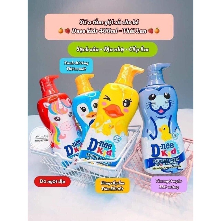 Sữa tắm trẻ em Dnee Kids Thái  [ 400ml ]