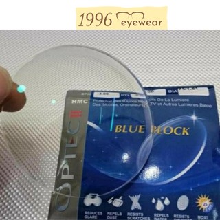 Tròng mắt kính chống ánh sáng xanh 1.61 Blue 1996eyewear