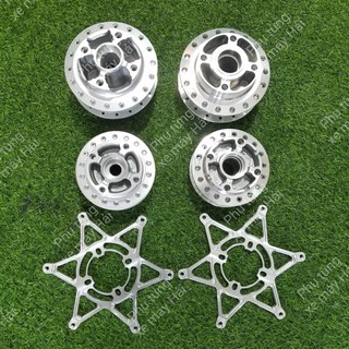 Đùm trước sau dành cho bánh căm sonic 150 kèm lòng đĩa trước cnc lắp Honda sonic như zin không cần chế HTH67 msp 0043