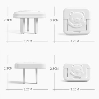 Set 10 nút bịt ổ điện an toàn