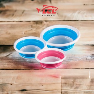 Bát đựng mồi câu cá gấp gọn tiện lợi , bát trộn mồi câu cá