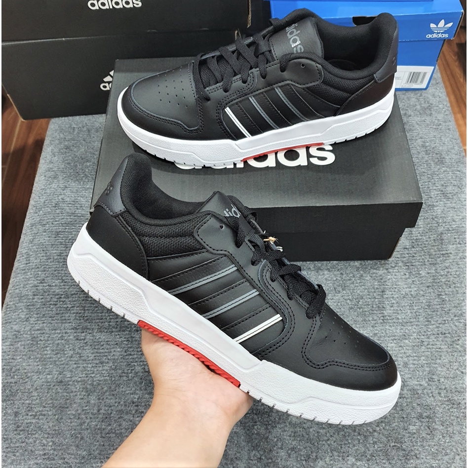 Giày Sneaker Adidas Nam Entrap Black White GW5498