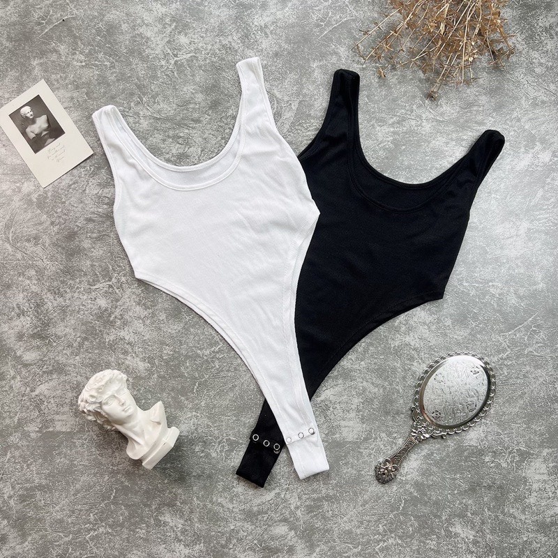 Áo bodysuit siêu hách dáng chất len tăm- Ringu shop