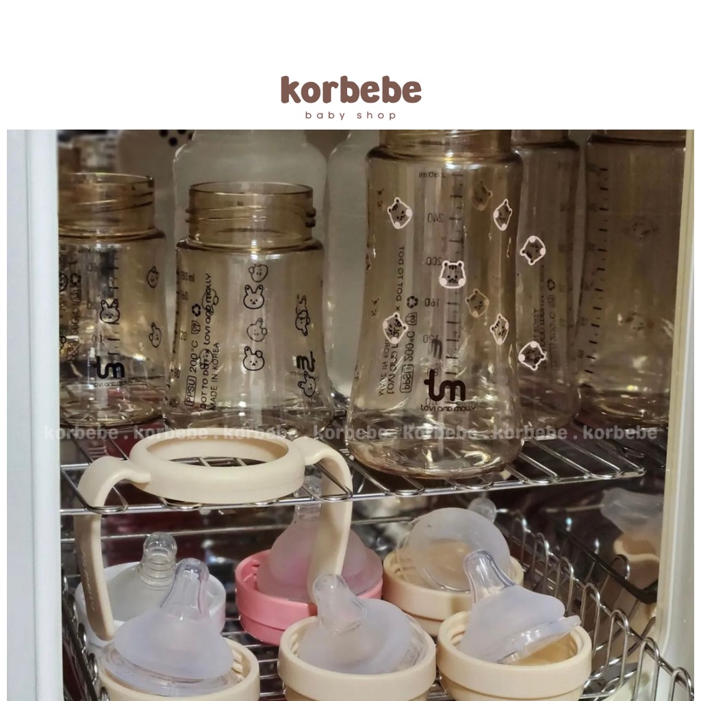 Núm ty thay thế và phụ kiện bình sữa Tovi and Molly Hàn Quốc