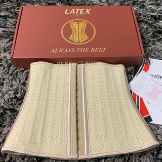 Đai latex 25 xương thông hơi cao cấp nhập khẩu nguyên chiếc hy lạp ( tặng thước dây )