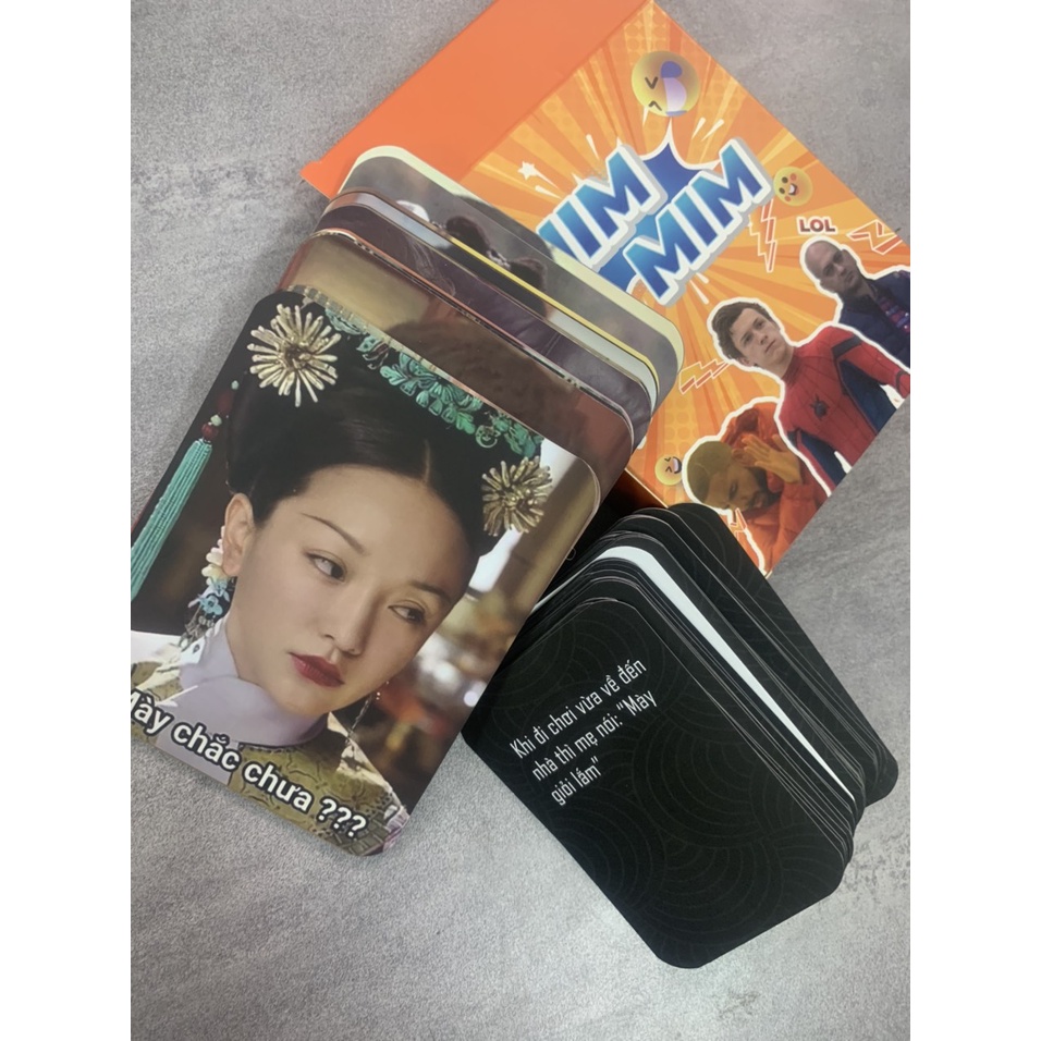 Bộ bài Meme - Bài Board Game lầy lội hài hước giải trí cùng bạn bè chơi vui quên lối về chơi nhóm