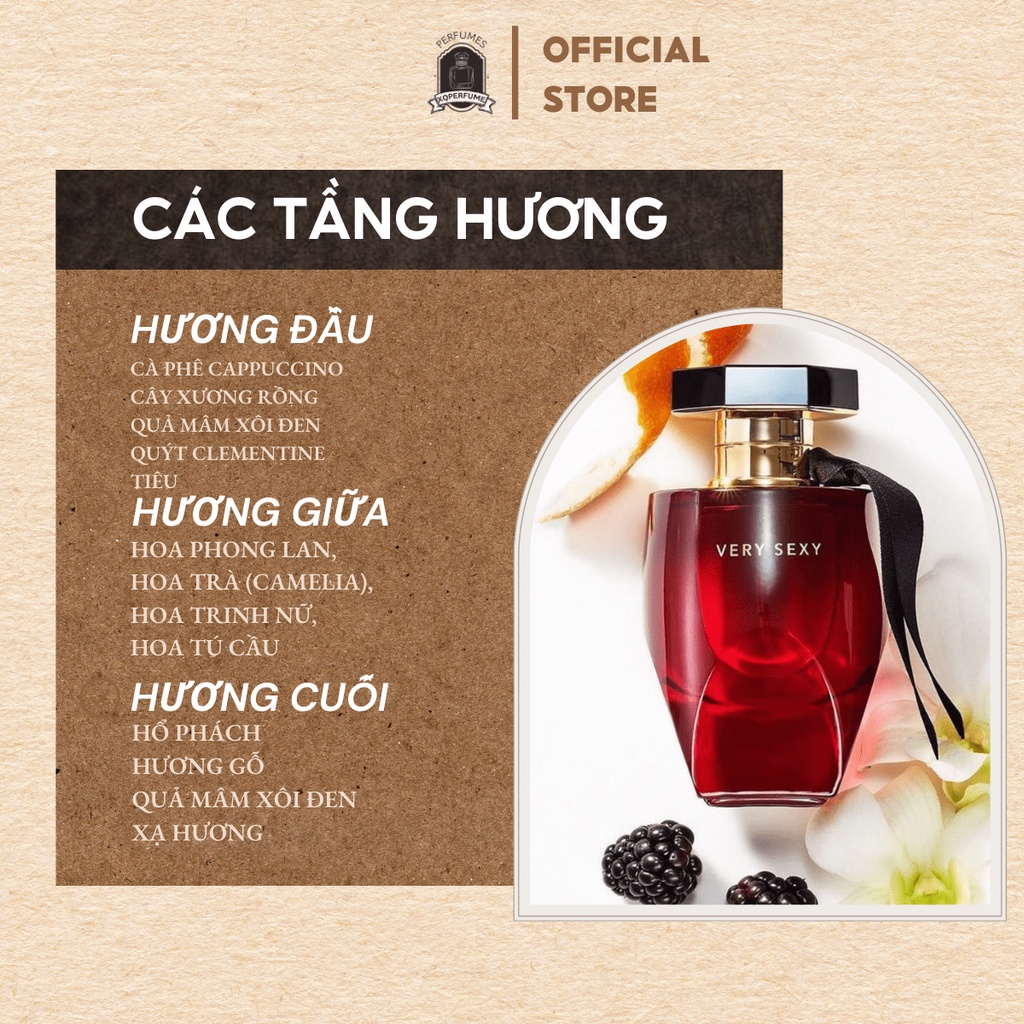 [Authentic] Nước Hoa Nữ Mẫu Thử Mini Chiết Victoria's Secret Very Sexy dùng thử chiết 10ml | BigBuy360 - bigbuy360.vn