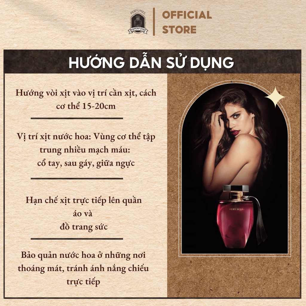 [Authentic] Nước Hoa Nữ Mẫu Thử Mini Chiết Victoria's Secret Very Sexy dùng thử chiết 10ml | BigBuy360 - bigbuy360.vn