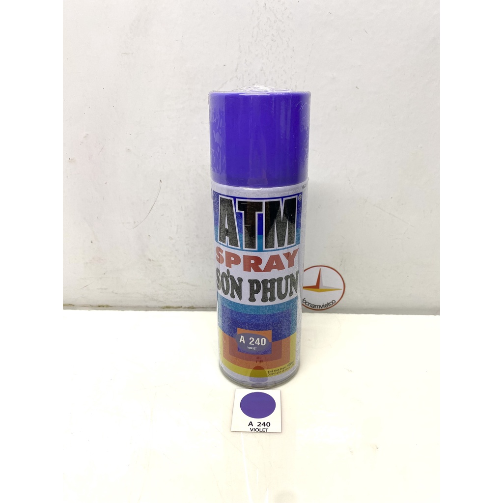 Sơn xịt màu tím ATM A240