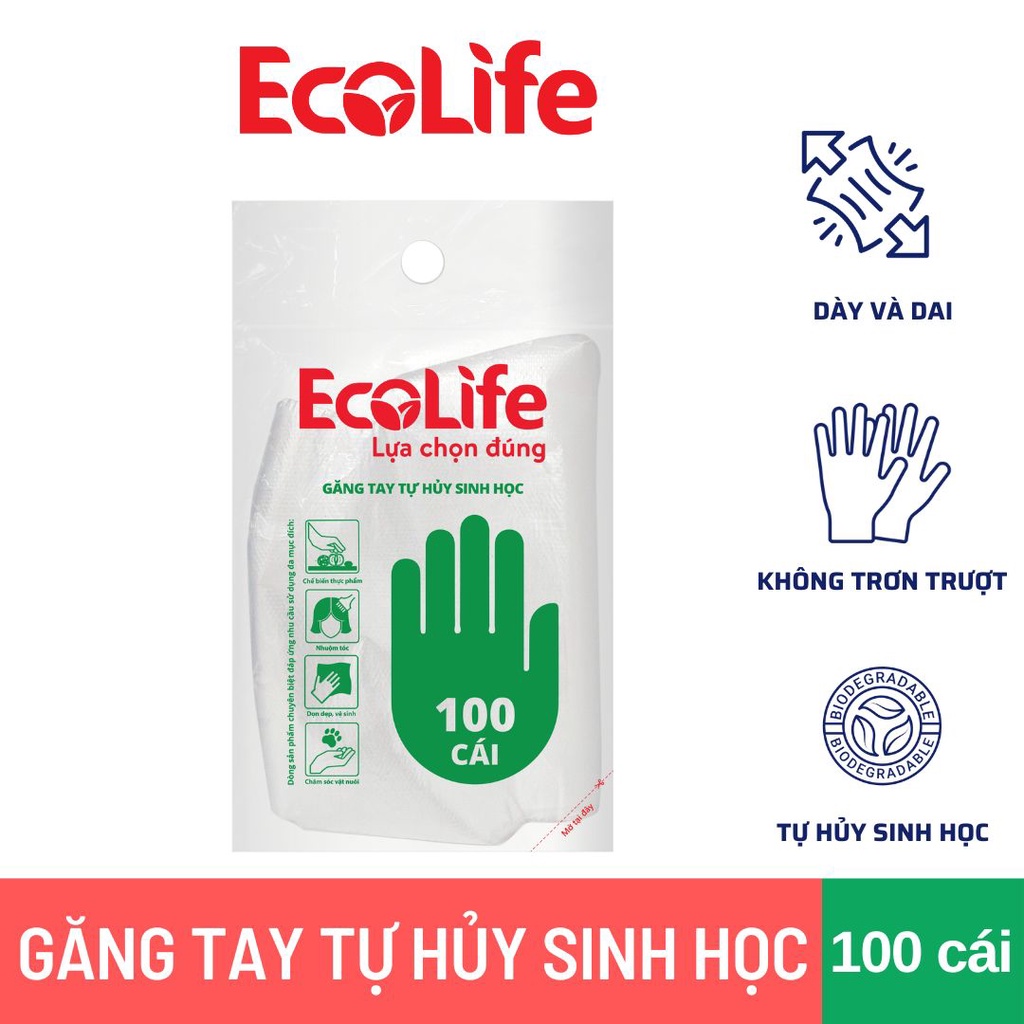Găng tay THSH EcoLife 100 chiếc