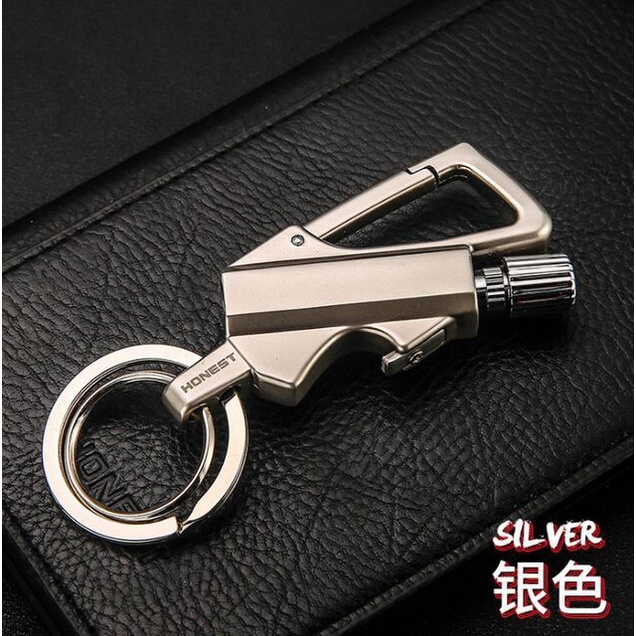 Máy đánh lửa diêm X.ăng vĩnh cửu, máy đánh lửa sinh tồn kiêm móc khoá, kiêm dụng cụ mở bia