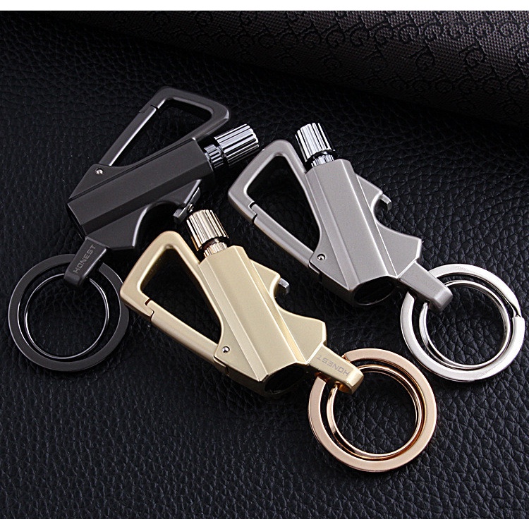 Máy đánh lửa diêm X.ăng vĩnh cửu, máy đánh lửa sinh tồn kiêm móc khoá, kiêm dụng cụ mở bia