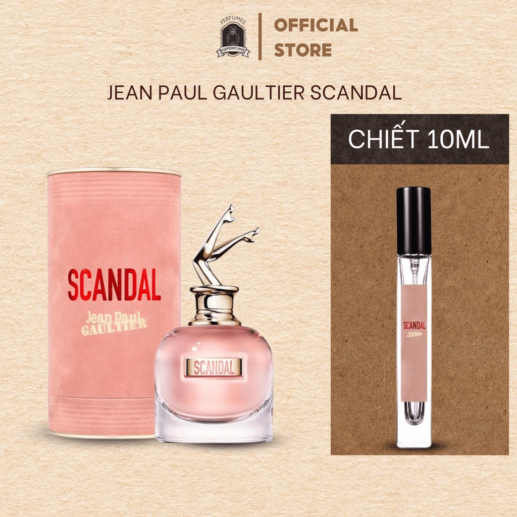 Nước Hoa Nữ Dùng Thử Mini Chiết Jean Paul Gaultier Scandal Chiết 10ml