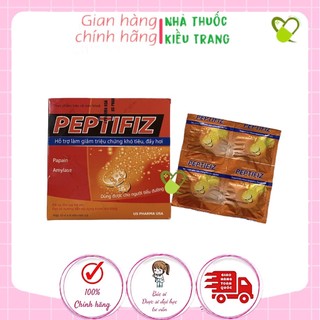 Viên sủi Peptifiz – Hỗ trợ điều trị rối loạn tiêu hóa, đầy hơi, khó tiêu